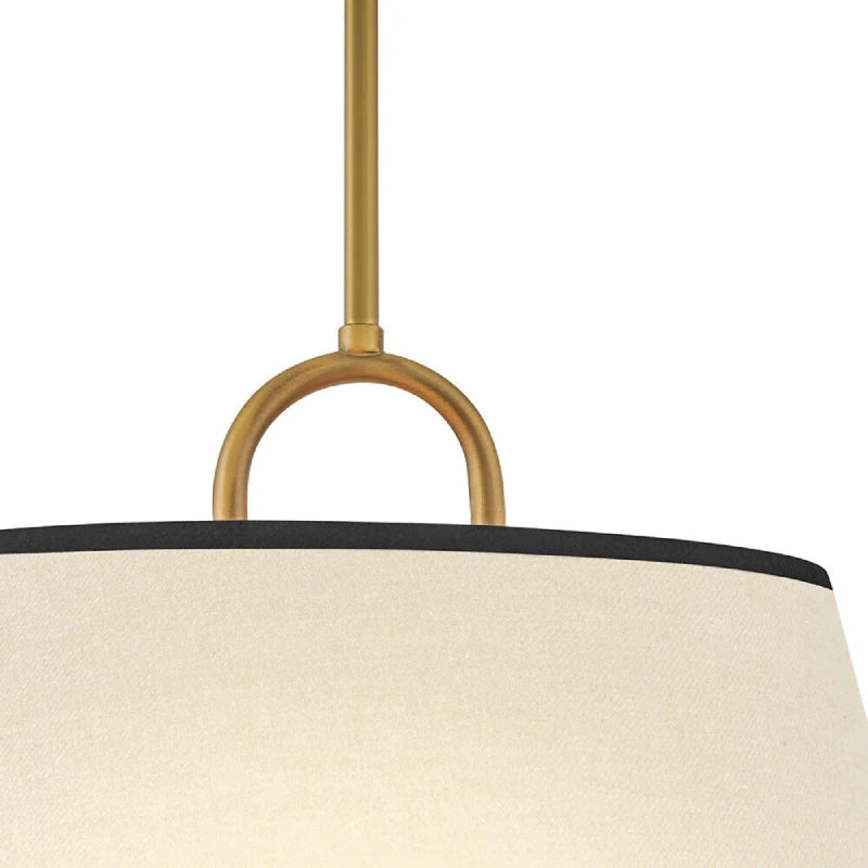 Hinkley 47517 Sonia 3-lt 18" LED Pendant - Off-White