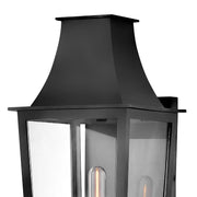Hinkley 28895 Georgetown 1-lt 27" Tall LED Outdoor Wall Lantern - Black