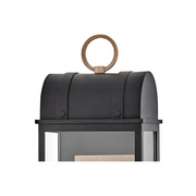 Hinkley 10664 Campbell 2-lt 22" Tall LED Outdoor Wall Mount Lantern - Black with Burnished Bronze accents