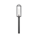 Hinkley 23011 Catalina 1-lt 24" Tall LED Outdoor Post Mount Lantern - Black with Burnished Bronze accents