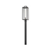 Hinkley 23011 Catalina 1-lt 24" Tall LED Outdoor Post Mount Lantern - Black with Burnished Bronze accents