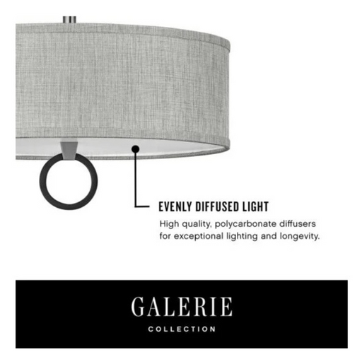 Hinkley 41810 Link Off White 4-lt 24" LED Semi-Flush Mount