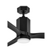 Hinkley 905852F Facet 52" Dual Mount Ceiling Fan with LED Light Kit - Matte Black