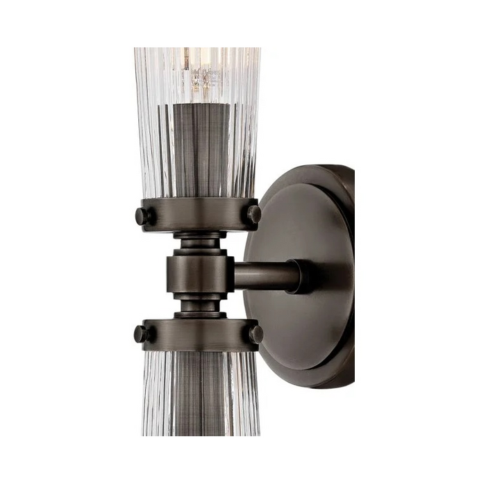 Hinkley 50092 Jude 2-lt 24" LED Vanity - Black Oxide