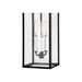 Hinkley 10662 Catalina 3-lt 8" LED Hanging Lantern - Black with Burnished Bronze accents