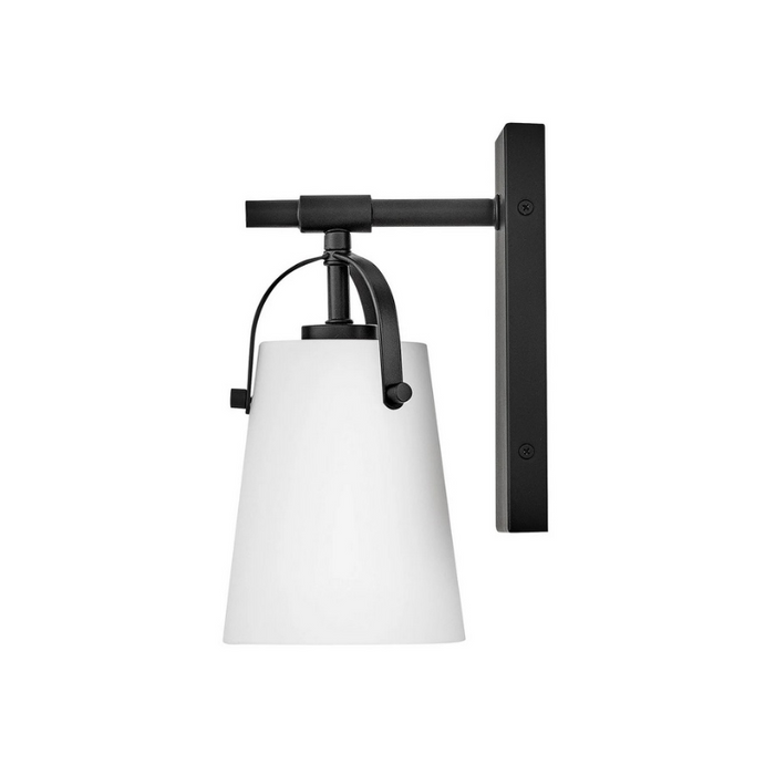 Hinkley 5130 Foster 1-lt 10" Tall LED Wall Sconce - Black