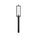 Hinkley 23011 Catalina 1-lt 24" Tall LED Outdoor Post Mount Lantern - Black with Burnished Bronze accents