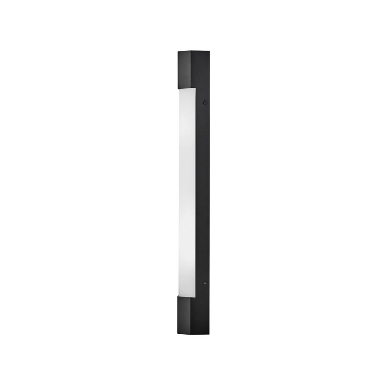 Hinkley 10504 Facet 1-lt 24" Tall LED Outdoor Wall Mount Lantern - Black