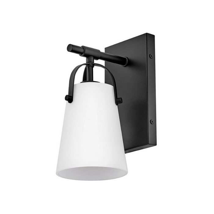 Hinkley 5130 Foster 1-lt 10" Tall LED Wall Sconce - Black