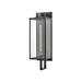 Hinkley 23015 Catalina 1-lt 30" Tall LED Outdoor Wall Mount Lantern -  Black with Burnished Bronze accents