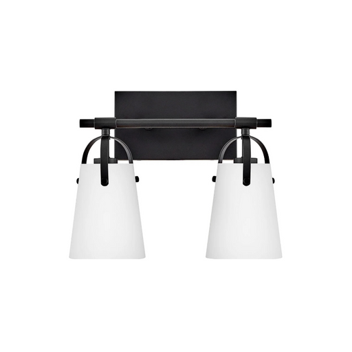 Hinkley 5132 Foster 2-lt 14" LED Vanity - Black