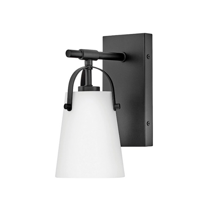 Hinkley 5130 Foster 1-lt 10" Tall LED Wall Sconce - Black