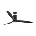Hinkley 905860F Facet 60" Ceiling Fan with LED Light Kit - Black