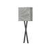 Hinkley 41101 Axis Heathered Gray 1-lt 22" Tall LED Wall Sconce - Black