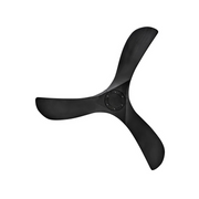 Hinkley 903456F Swell Flush Illuminated 56" Ceiling Fan with LED Light Kit - Matte Black/Matte Black