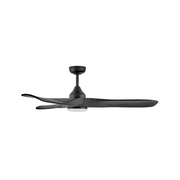 Hinkley 903856F Swell Illuminated 56" Ceiling Fan with LED Light Kit - Matte Black/Matte Black