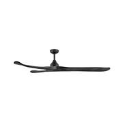 Hinkley 903872F Swell Illuminated 72" Ceiling Fan with LED Light Kit - Matte Black/Matte Black