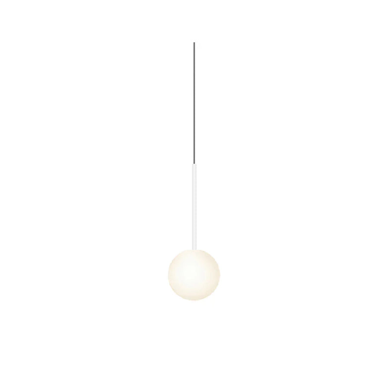 Pablo Designs Bola Sphere 5" LED Pendant - Matte White