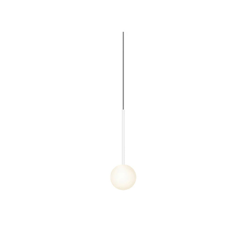 Pablo Designs Bola Sphere 4" LED Pendant - Matte White