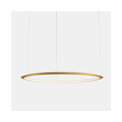 Bover Circular S/120/H 1-lt 48" LED Pendant, Inward Light-Gold