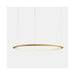 Bover Circular S/120/H 1-lt 48" LED Pendant, Inward Light-Gold