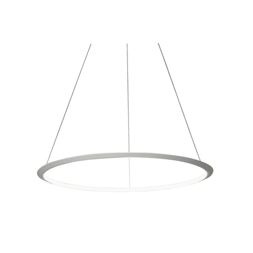 Bover Circular S/120/H 1-lt 48" LED Pendant, Inward Light-White