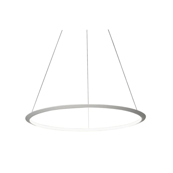 Bover Circular S/90/H 1-lt 36" LED Pendant, Inward Light-White
