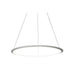 Bover Circular S/90/H 1-lt 36" LED Pendant, Inward Light-White