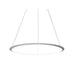 Bover Circular S/200/H 1-lt 82" LED Pendant, Inward Light