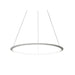 Bover Circular S/300/H 1-lt 119" LED Pendant, Inward Light