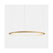 Bover Circular S/200/H 1-lt 82" LED Pendant, Inward Light