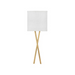Hinkley 41102 Axis Off White 1-lt 22" Tall LED Wall Sconce - Heritage Brass