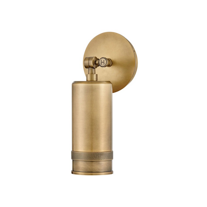 Hinkley 28810 Pratt 1-lt 13" Tall LED Outdoor Wall Mount Lantern - Heritage Brass