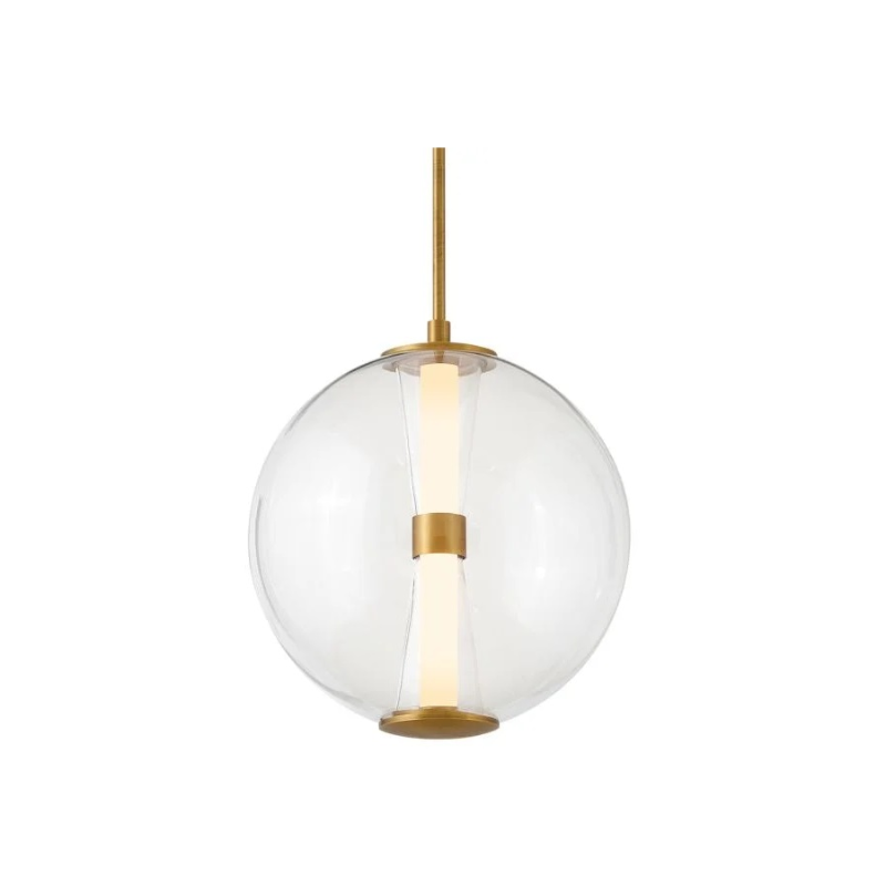 Hinkley 33107 Elin 1-lt 14" LED Pendant - Lacquered Brass