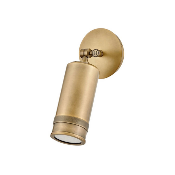 Hinkley 28810 Pratt 1-lt 13" Tall LED Outdoor Wall Mount Lantern - Heritage Brass
