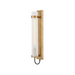 Hinkley 37852 Ryden 1-lt 24" Tall LED Wall Sconce - Heritage Brass