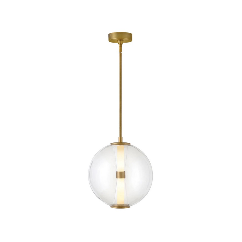 Hinkley 33107 Elin 1-lt 14" LED Pendant - Lacquered Brass
