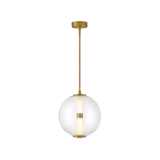 Hinkley 33107 Elin 1-lt 14" LED Pendant - Lacquered Brass