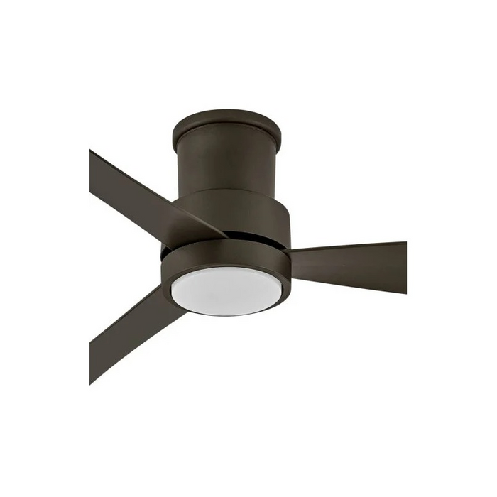 Hinkley 905756F Iver 56" Dual Mount Outdoor Ceiling Fan with LED Light Kit -  Metallic Matte Bronze