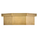 Hinkley 46993 Facet 3-lt 18" LED Flush Mount - Heritage Brass