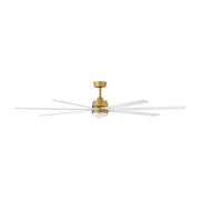 Hinkley 910672 Current 72" Smart Ceiling Fan with LED Light Kit - Heritage Brass