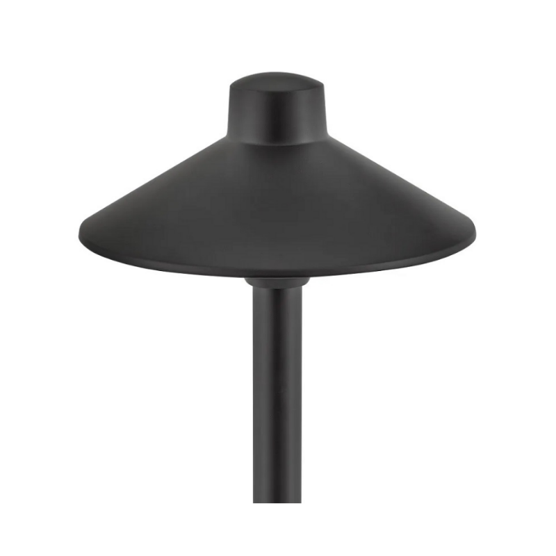 Hinkley 16055-LL Hardy Island Large Standard 1-lt 22" Tall LED Outdoor Path Light, 12V - Brass Satin Black