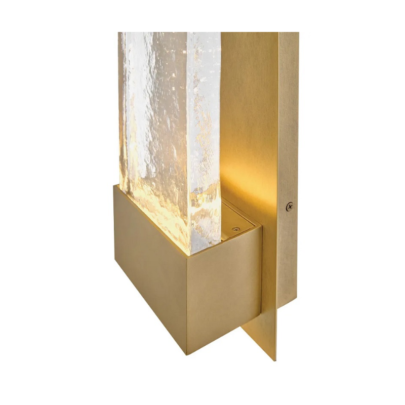 Hinkley 10599 Rune 1-lt 30" Tall LED Outdoor Wall Sconce - Heritage Brass