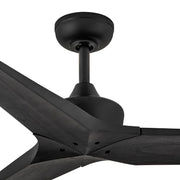 Hinkley 903760 Chisel 60" Indoor/Outdoor Smart Ceiling Fan - Matte Black