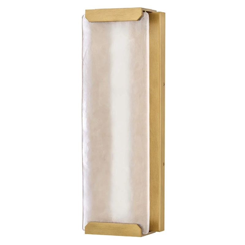 Hinkley 28975 Zayde 1-lt 22" Tall LED Outdoor Wall Lantern - Heritage Brass