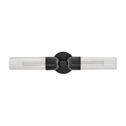 Hinkley 50912 Soren 2-lt 24" Tall LED Wall Sconce - Black