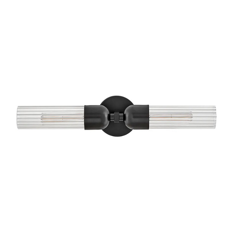 Hinkley 50912 Soren 2-lt 24" Tall LED Wall Sconce - Black