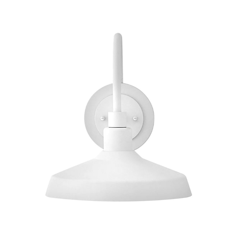 Hinkley 12075 Forge 1-lt 13" Tall LED Outdoor Barn Light - Textured White
