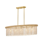 Hinkley 48605 Indra 5-lt 40" LED Linear Chandelier