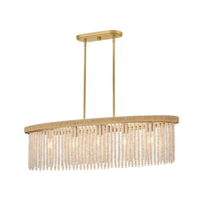 Hinkley 48605 Indra 5-lt 40" LED Linear Chandelier